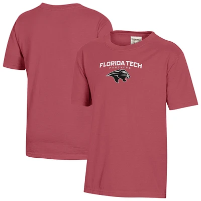 Youth ComfortWash Red Florida Tech Panthers T-Shirt
