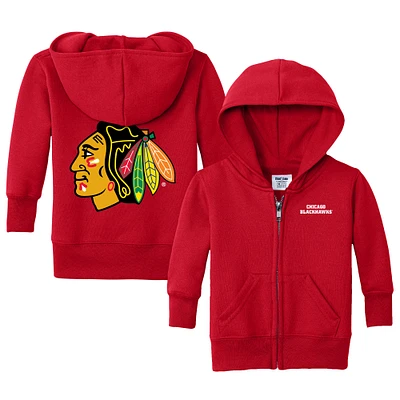 Infant Chad & Jake Chicago Blackhawks Logo Full-Zip Hoodie
