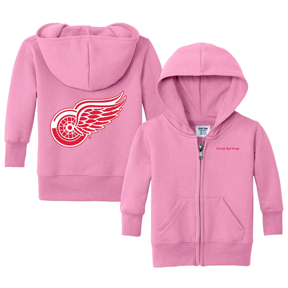 Infant Chad & Jake Detroit Red Wings Logo Full-Zip Hoodie