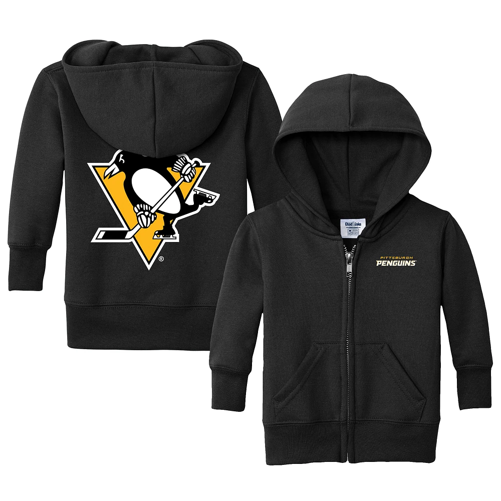 Infant Chad & Jake Pittsburgh Penguins Logo Full-Zip Hoodie