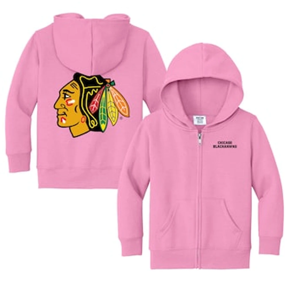 Toddler Chad & Jake Chicago Blackhawks Logo Full-Zip Hoodie Jacket