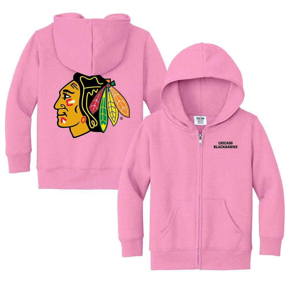 Toddler Chad & Jake Chicago Blackhawks Logo Full-Zip Hoodie Jacket