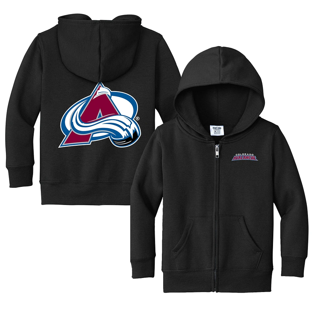 Toddler Chad & Jake Colorado Avalanche Logo Full-Zip Hoodie Jacket
