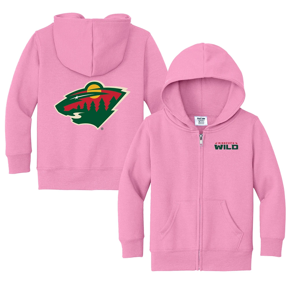 Toddler Chad & Jake Minnesota Wild Logo Full-Zip Hoodie Jacket