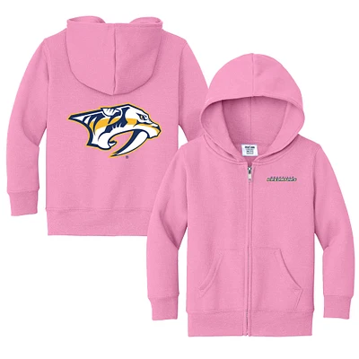 Toddler Chad & Jake Nashville Predators Logo Full-Zip Hoodie Jacket