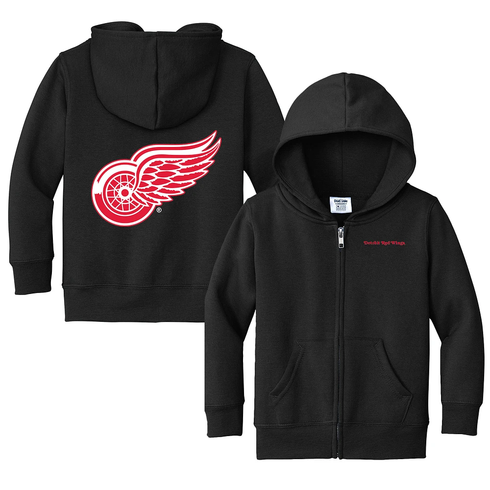 Toddler Chad & Jake Detroit Red Wings Logo Full-Zip Hoodie Jacket