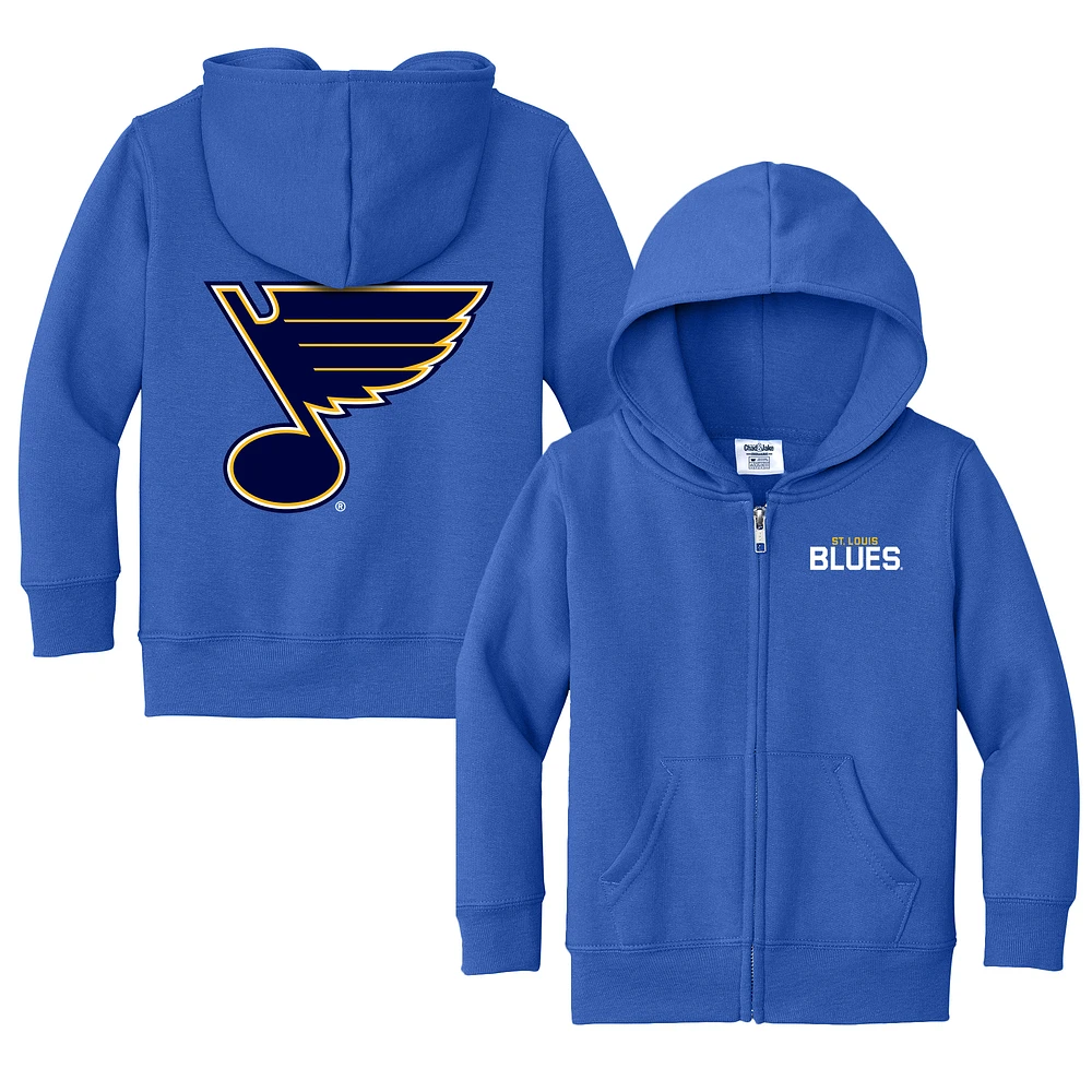 Toddler Chad & Jake St. Louis Blues Logo Full-Zip Hoodie Jacket