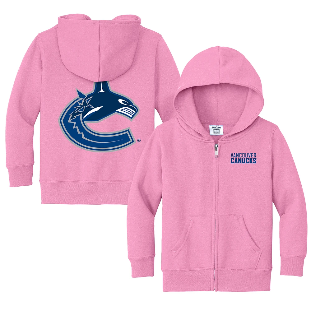 Toddler Chad & Jake Vancouver Canucks Logo Full-Zip Hoodie Jacket