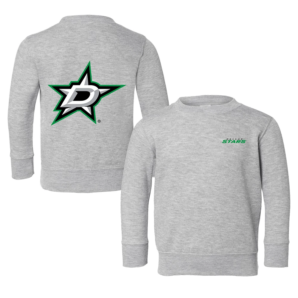 Toddler Chad & Jake Heather Gray Dallas Stars Pullover Sweatshirt