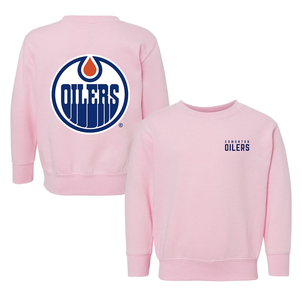 Toddler Chad & Jake Edmonton Oilers Pullover Sweatshirt