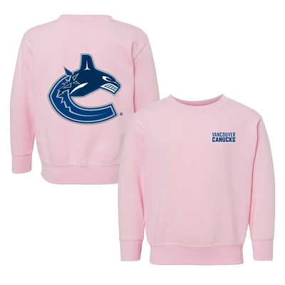 Toddler Chad & Jake Pink Vancouver Canucks Pullover Sweatshirt