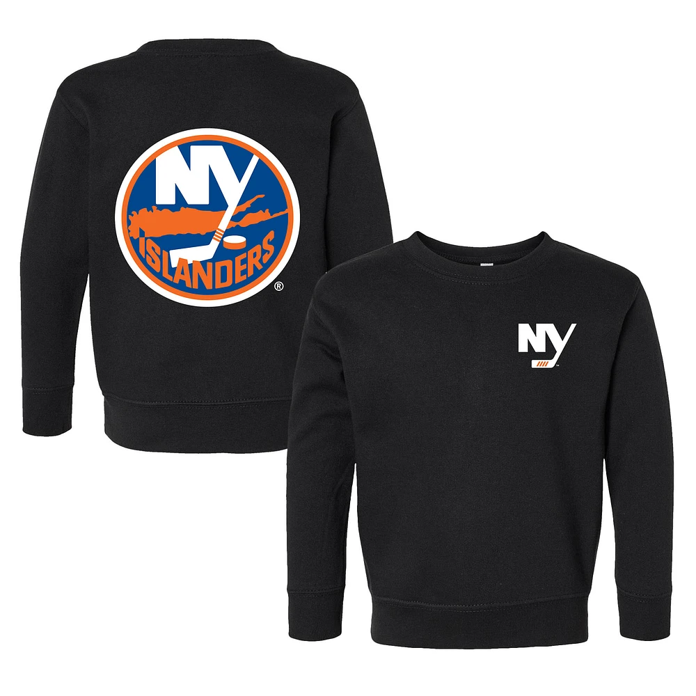 Toddler Chad & Jake Black New York Islanders Pullover Sweatshirt