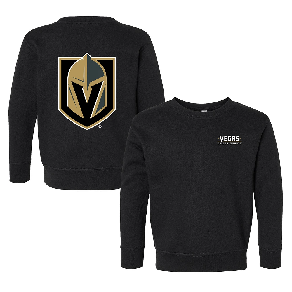 Toddler Chad & Jake Black Vegas Golden Knights Pullover Sweatshirt