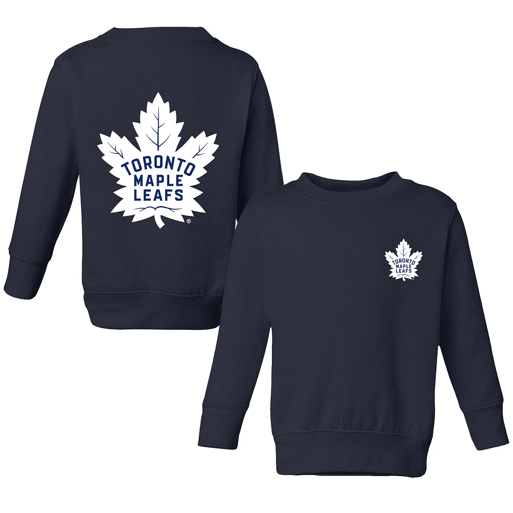 Toddler Chad & Jake Navy Toronto Maple Leafs Pullover Sweatshirt