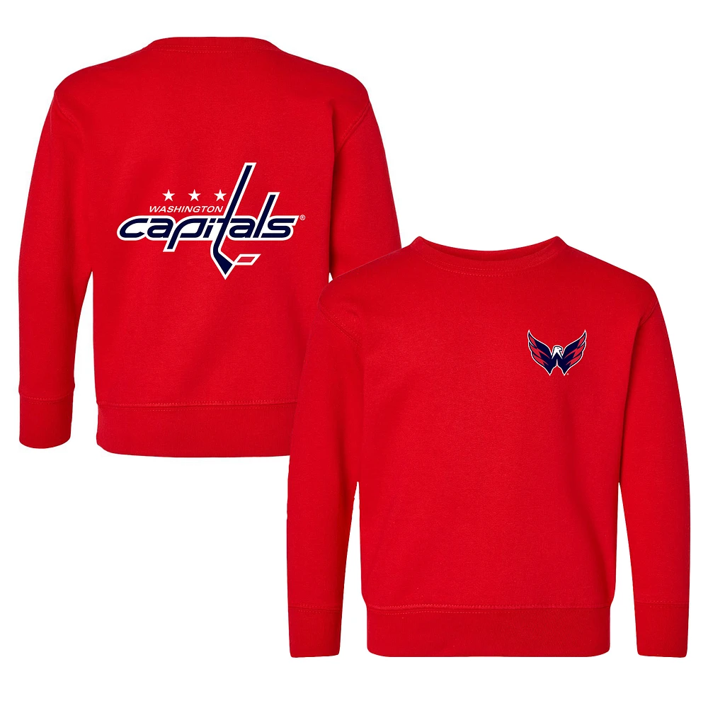 Toddler Chad & Jake Red Washington Capitals Pullover Sweatshirt