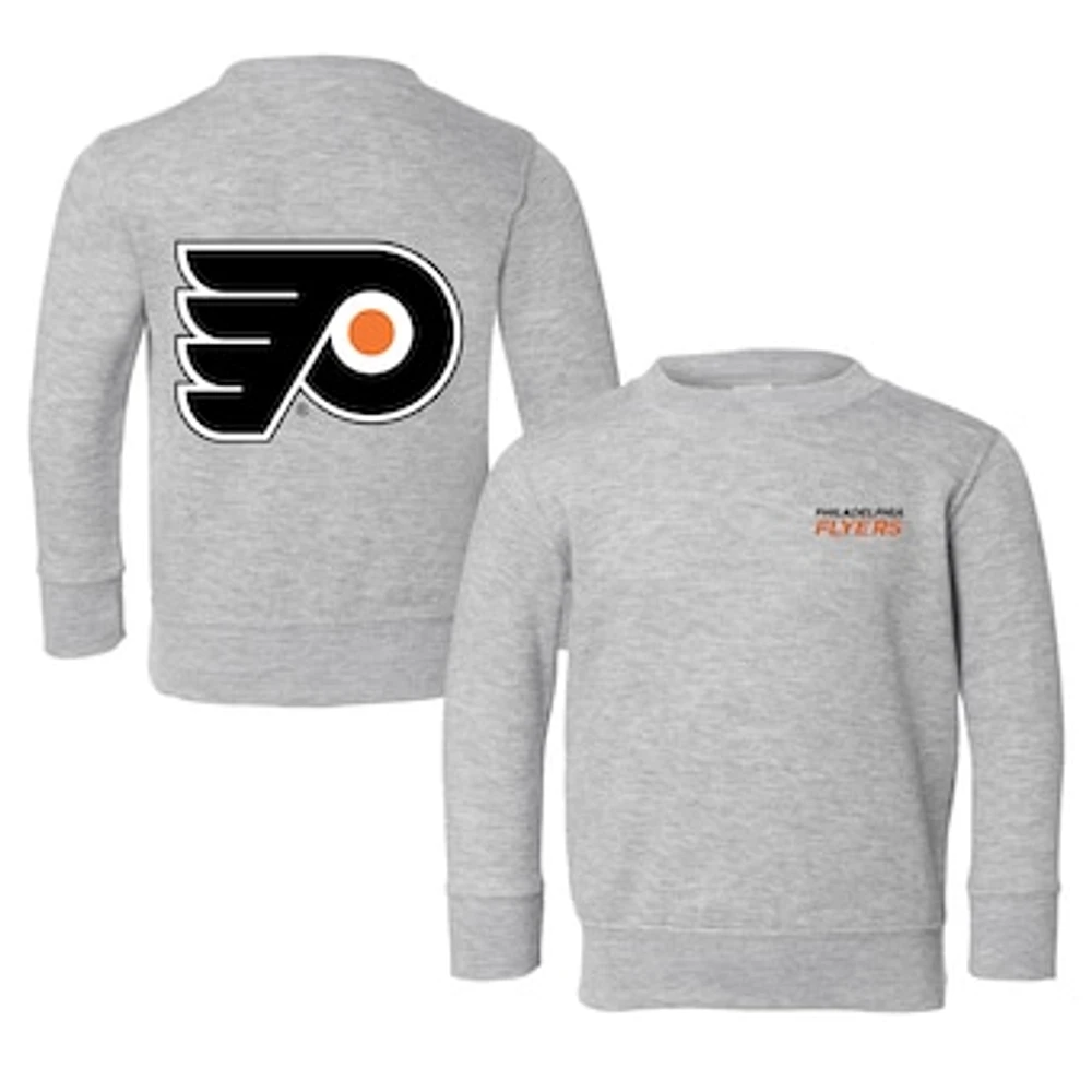 Toddler Chad & Jake Heather Gray Philadelphia Flyers Pullover Sweatshirt