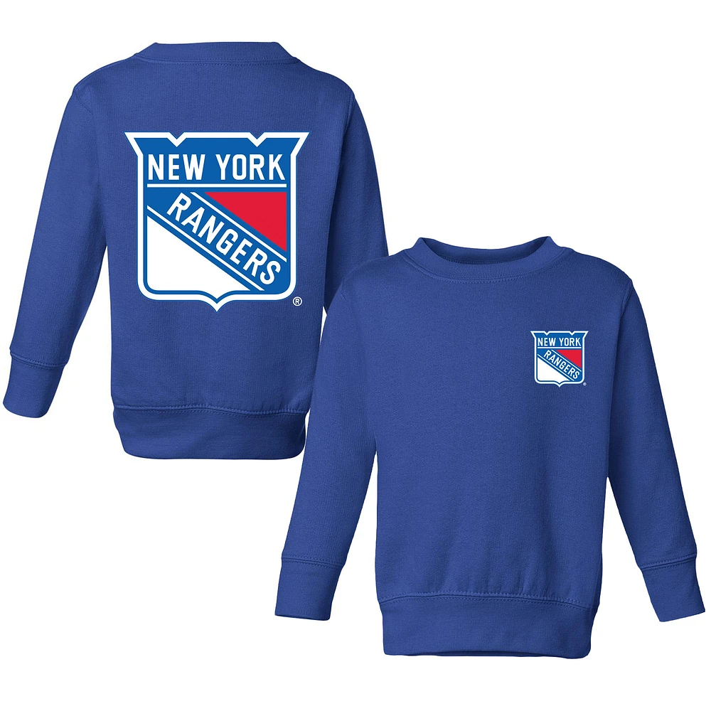 Toddler Chad & Jake Blue New York Rangers Pullover Sweatshirt