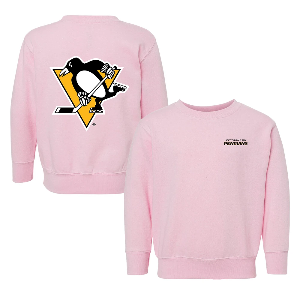 Toddler Chad & Jake Pink Pittsburgh Penguins Pullover Sweatshirt