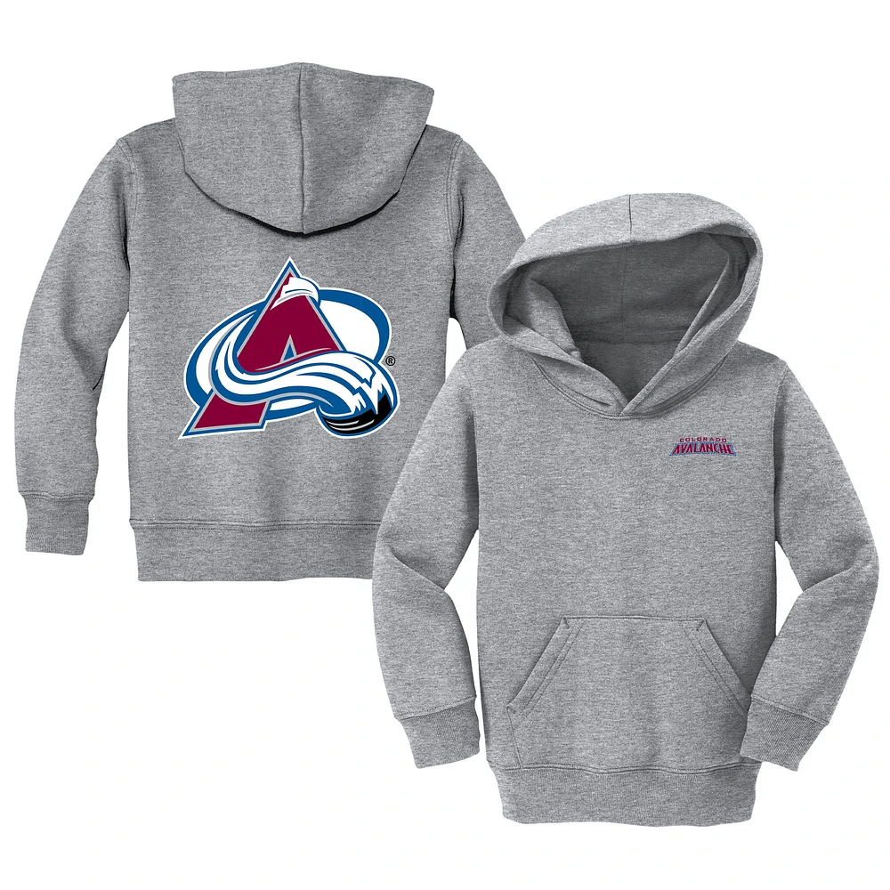 Toddler Chad & Jake Heather Gray Colorado Avalanche Pullover Hoodie