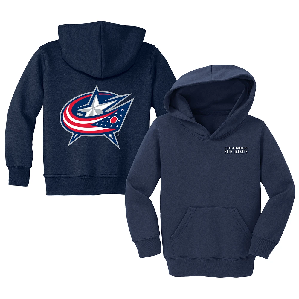 Toddler Chad & Jake Navy Columbus Blue Jackets Pullover Hoodie