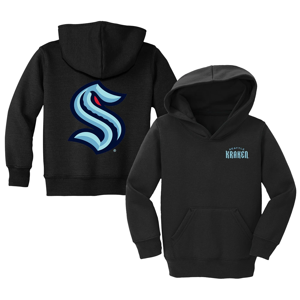 Toddler Chad & Jake Black Seattle Kraken Pullover Hoodie