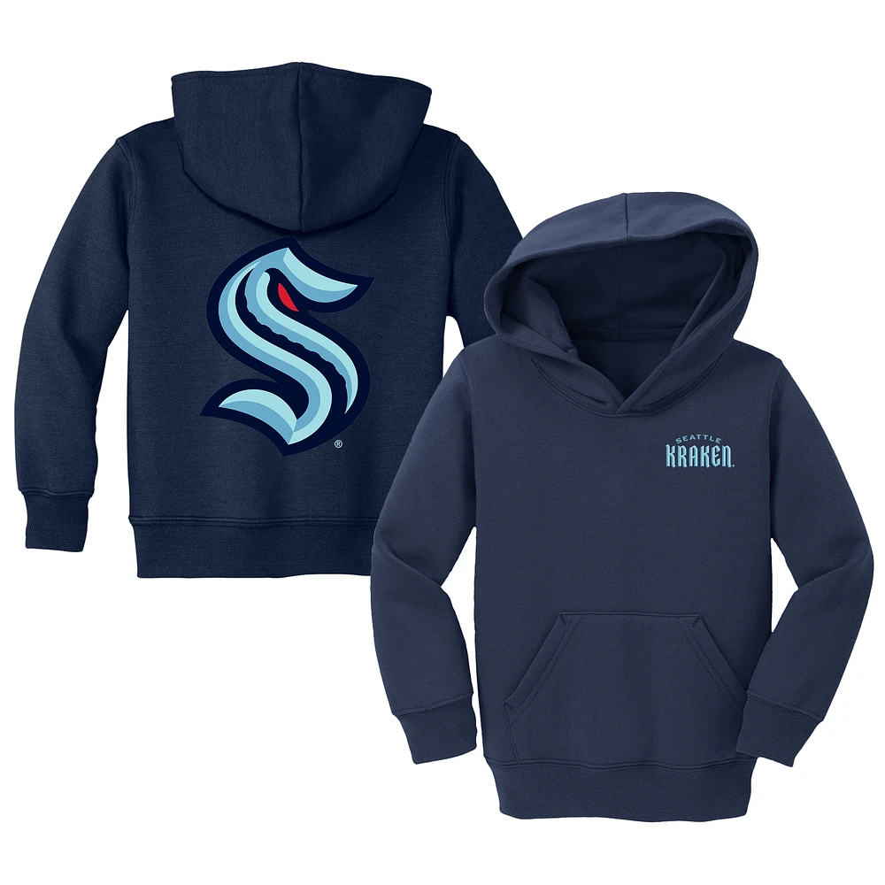 Toddler Chad & Jake Deep Sea Blue Seattle Kraken Pullover Hoodie