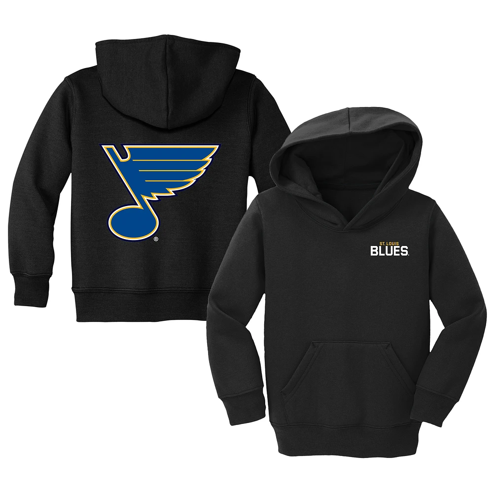 Toddler Chad & Jake Black St. Louis Blues Pullover Hoodie