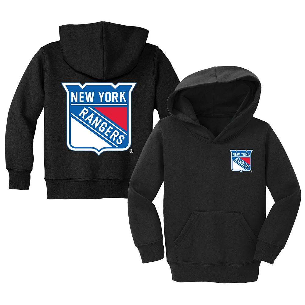 Toddler Chad & Jake Black New York Rangers Pullover Hoodie