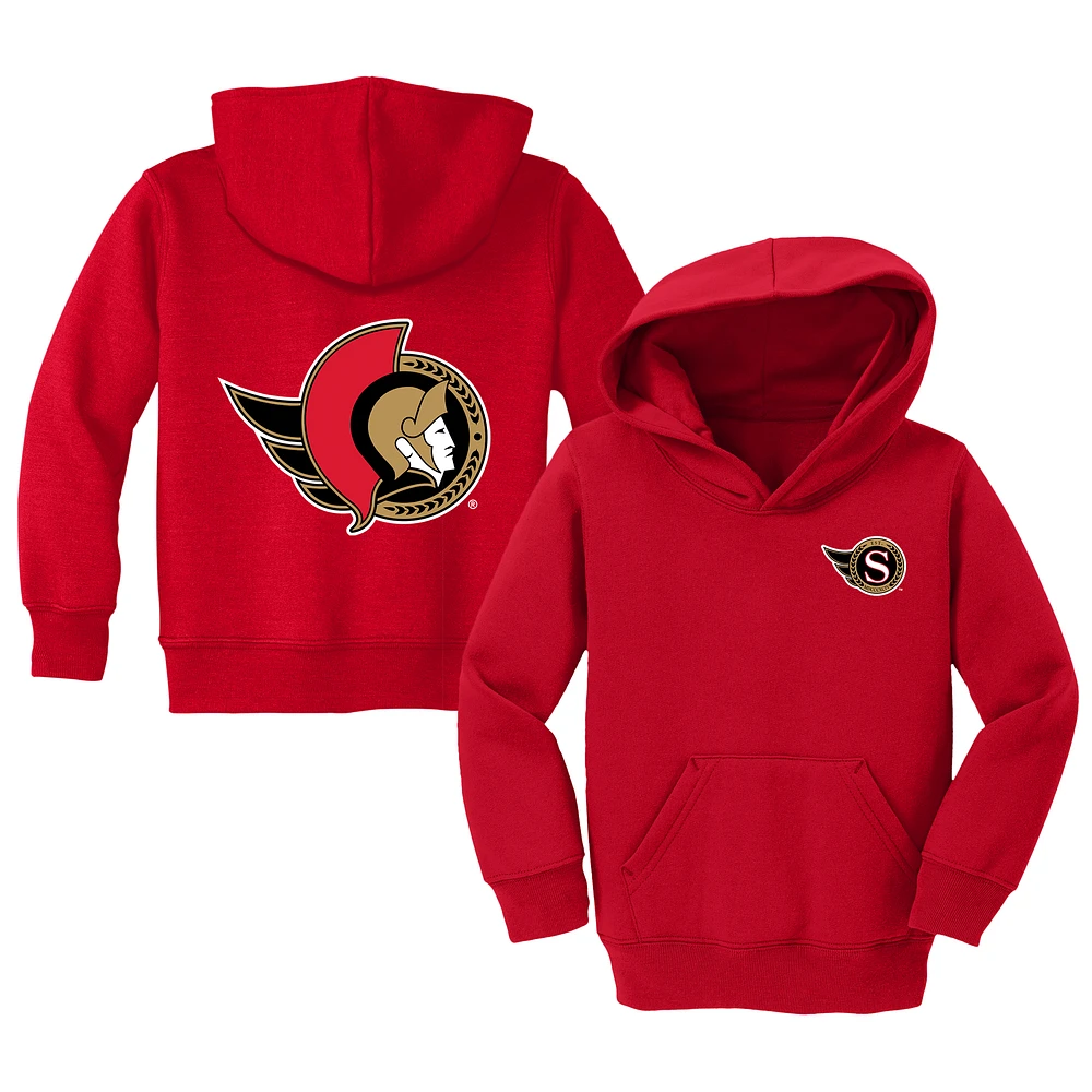 Toddler Chad & Jake Red Ottawa Senators Pullover Hoodie