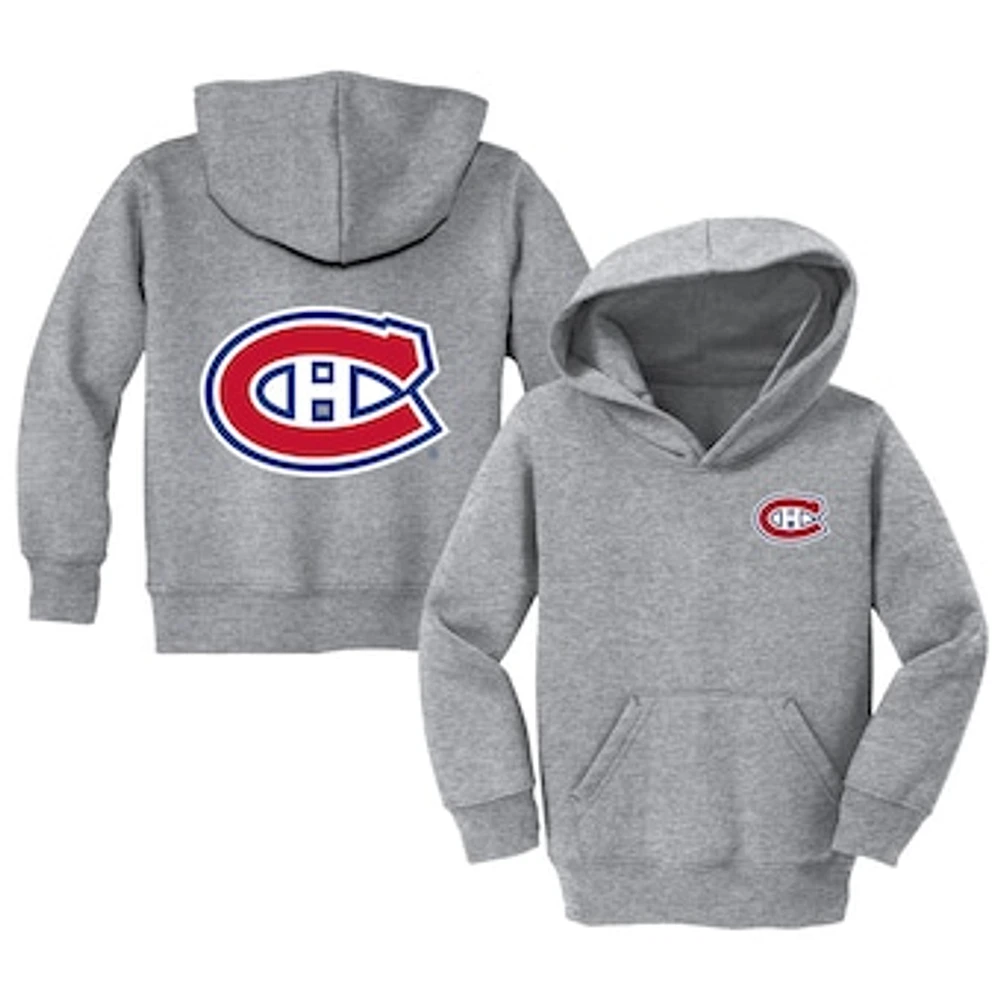 Toddler Chad & Jake Heather Gray Montreal Canadiens Pullover Hoodie