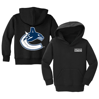 Toddler Chad & Jake Black Vancouver Canucks Pullover Hoodie
