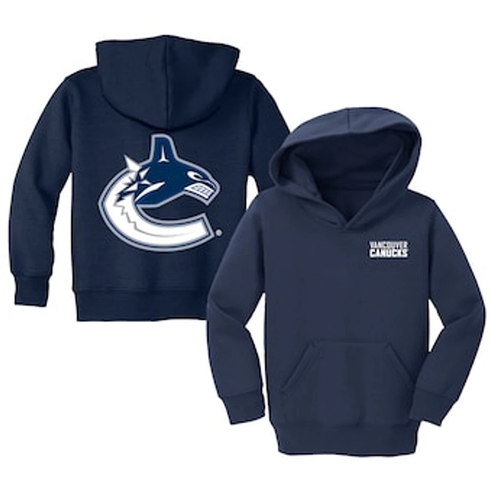Toddler Chad & Jake Navy Vancouver Canucks Pullover Hoodie