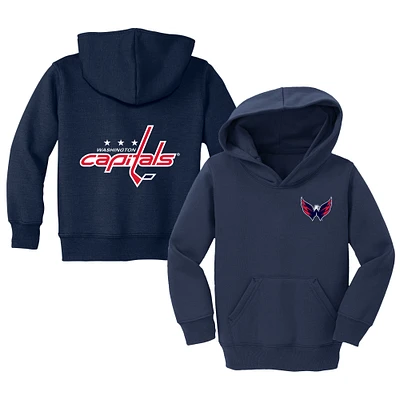 Toddler Chad & Jake Navy Washington Capitals Pullover Hoodie