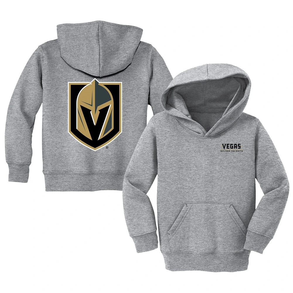 Toddler Chad & Jake Heather Gray Vegas Golden Knights Pullover Hoodie