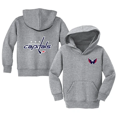 Toddler Chad & Jake Heather Gray Washington Capitals Pullover Hoodie