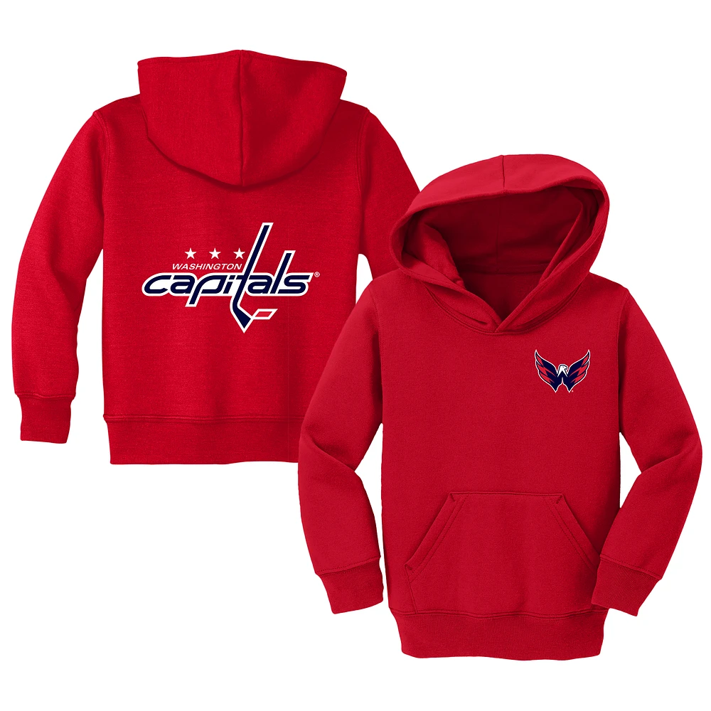 Toddler Chad & Jake Red Washington Capitals Pullover Hoodie