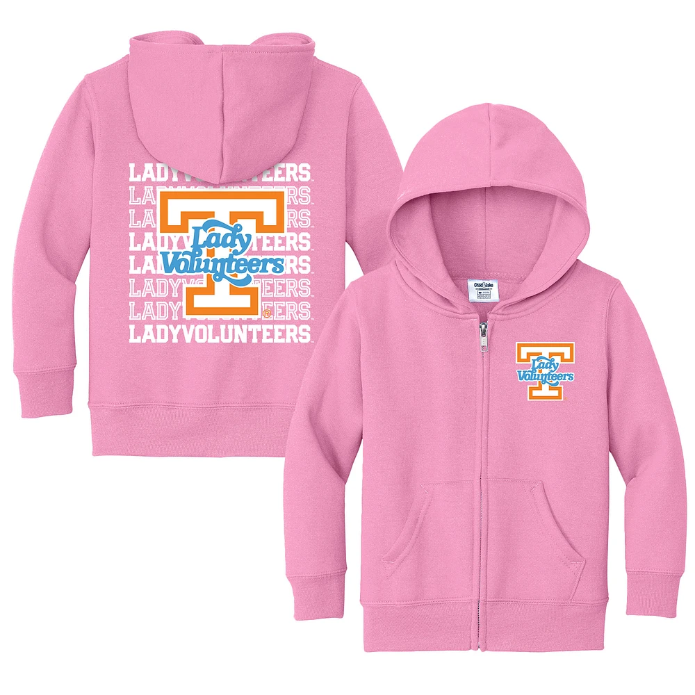 Toddler Chad & Jake Tennessee Volunteers Lady Retro Full-Zip Hoodie