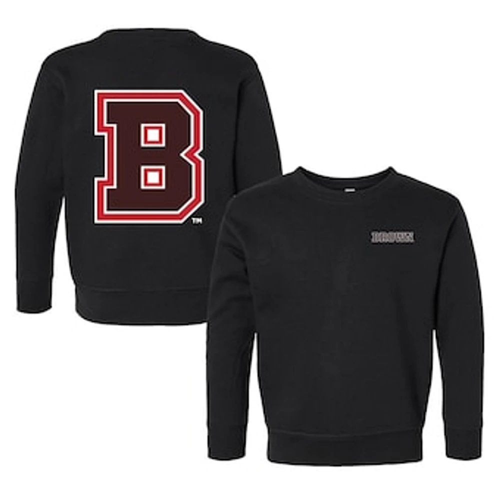 Toddler Chad & Jake Black Brown Bears Logo Pullover Sweatshirt