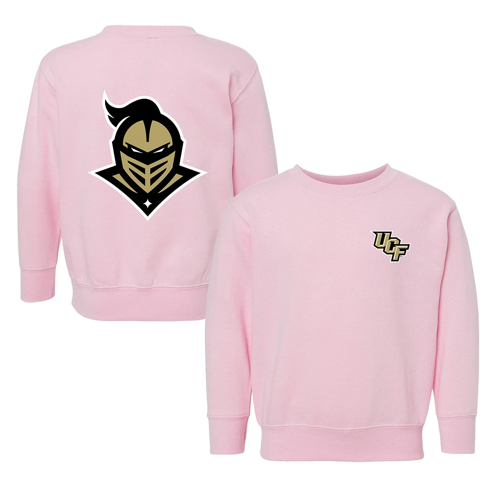 Toddler Chad & Jake Pink UCF Knights Logo Pullover Sweatshirt