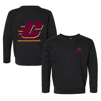 Toddler Chad & Jake Black Central Michigan Chippewas Logo Pullover Sweatshirt