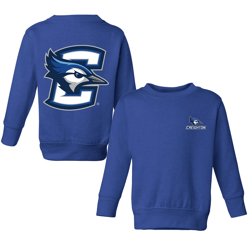 Toddler Chad & Jake Royal Creighton Bluejays Logo Pullover Sweatshirt