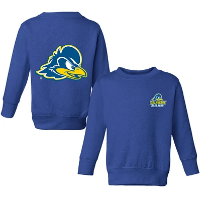 Toddler Chad & Jake Royal Delaware Fightin' Blue Hens Logo Pullover Sweatshirt