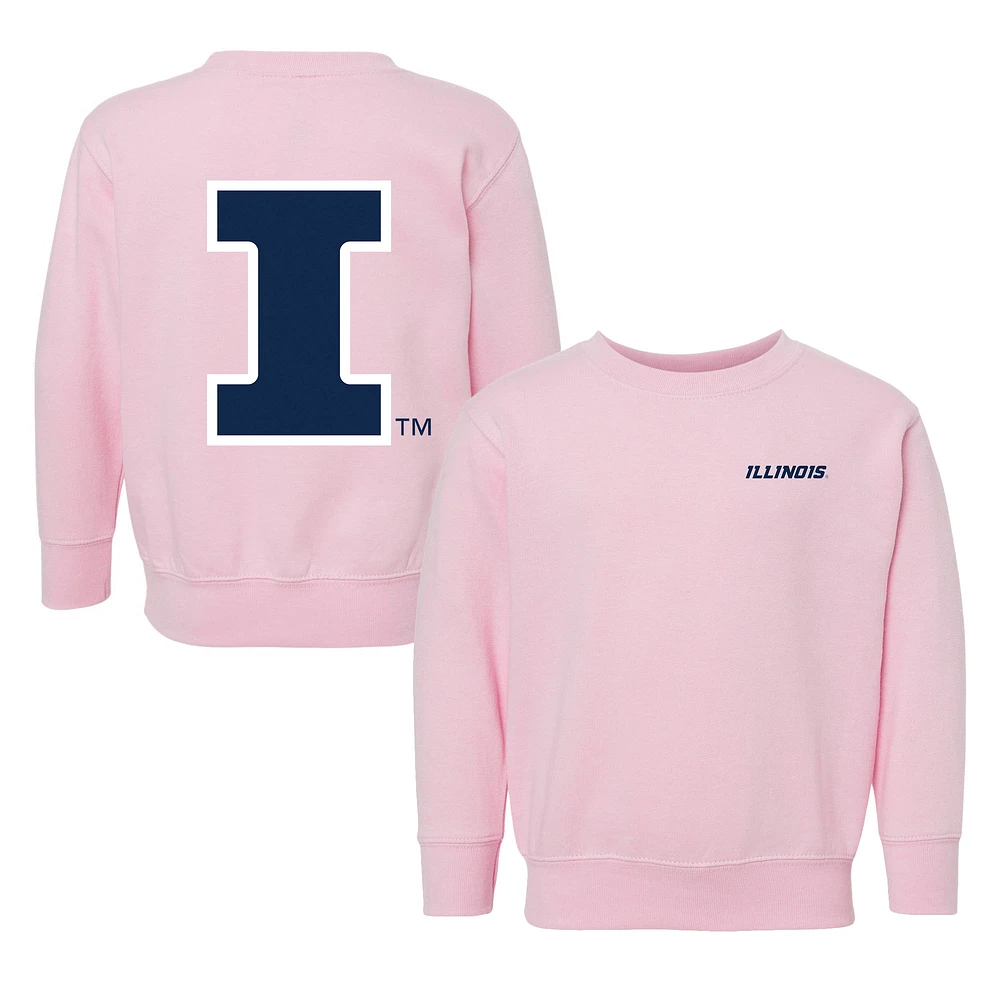 Toddler Chad & Jake Illinois Fighting Illini Logo Pullover Sweatshirt
