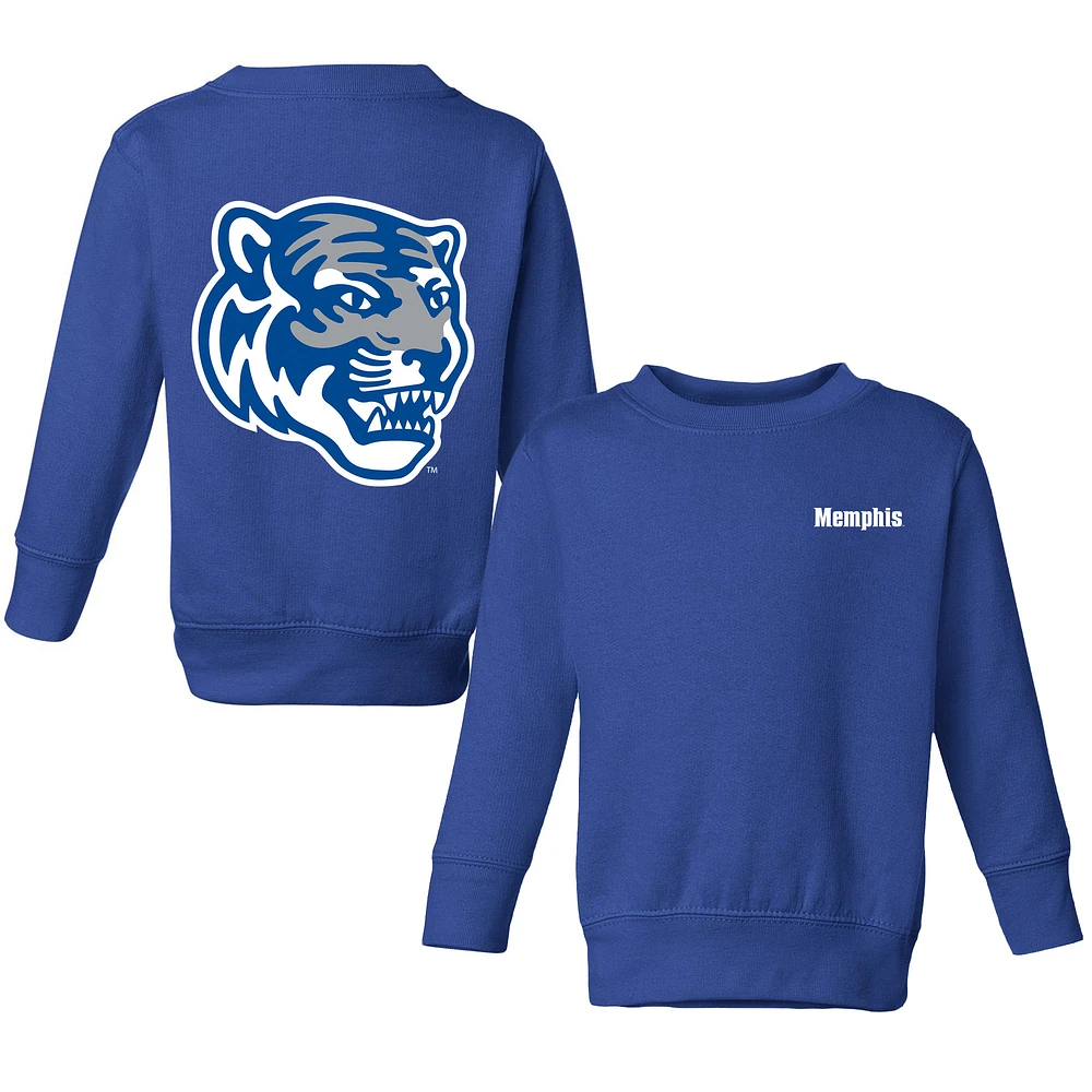 Toddler Chad & Jake Royal Memphis Tigers Logo Pullover Sweatshirt