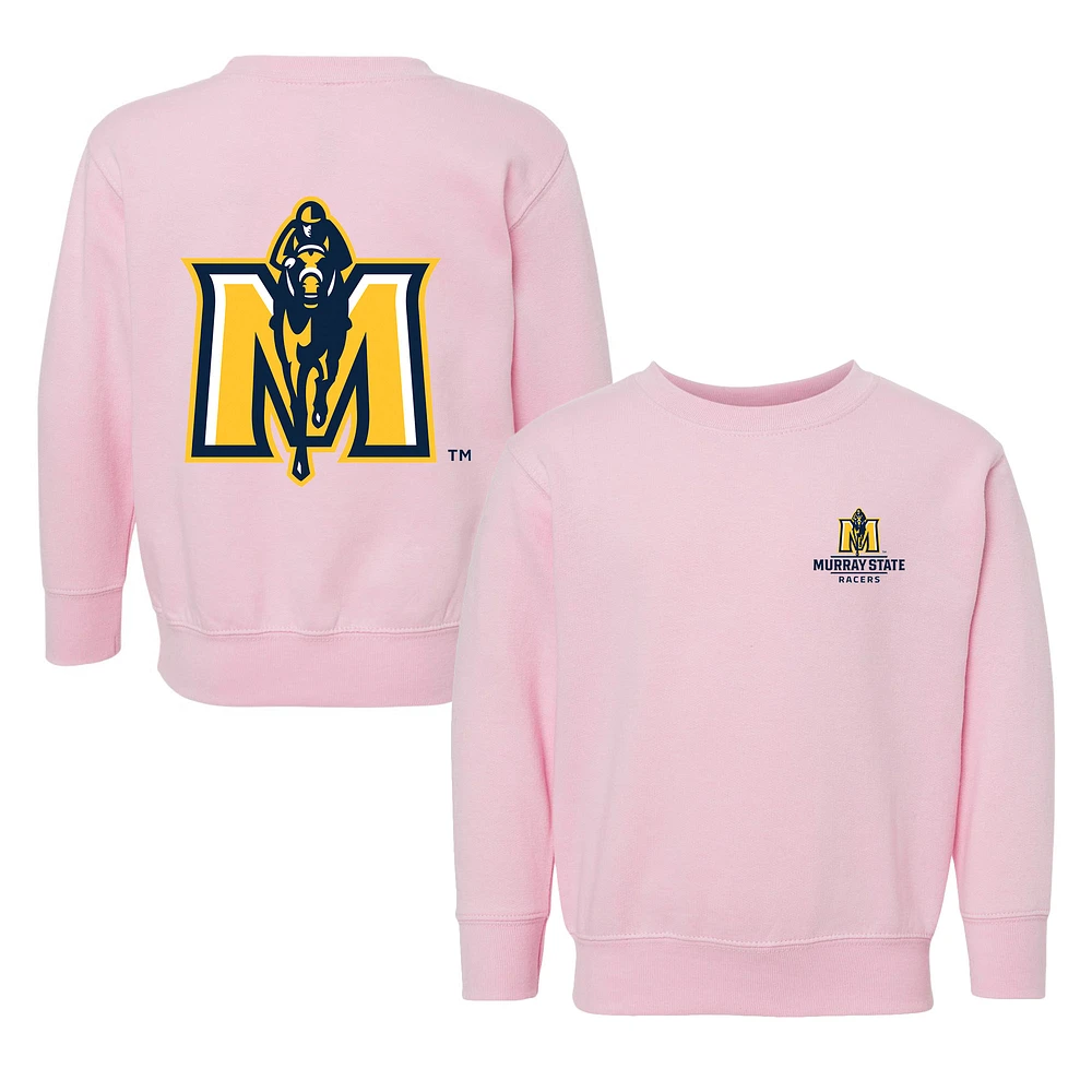 Toddler Chad & Jake Pink Murray St. Racers Logo Pullover Sweatshirt