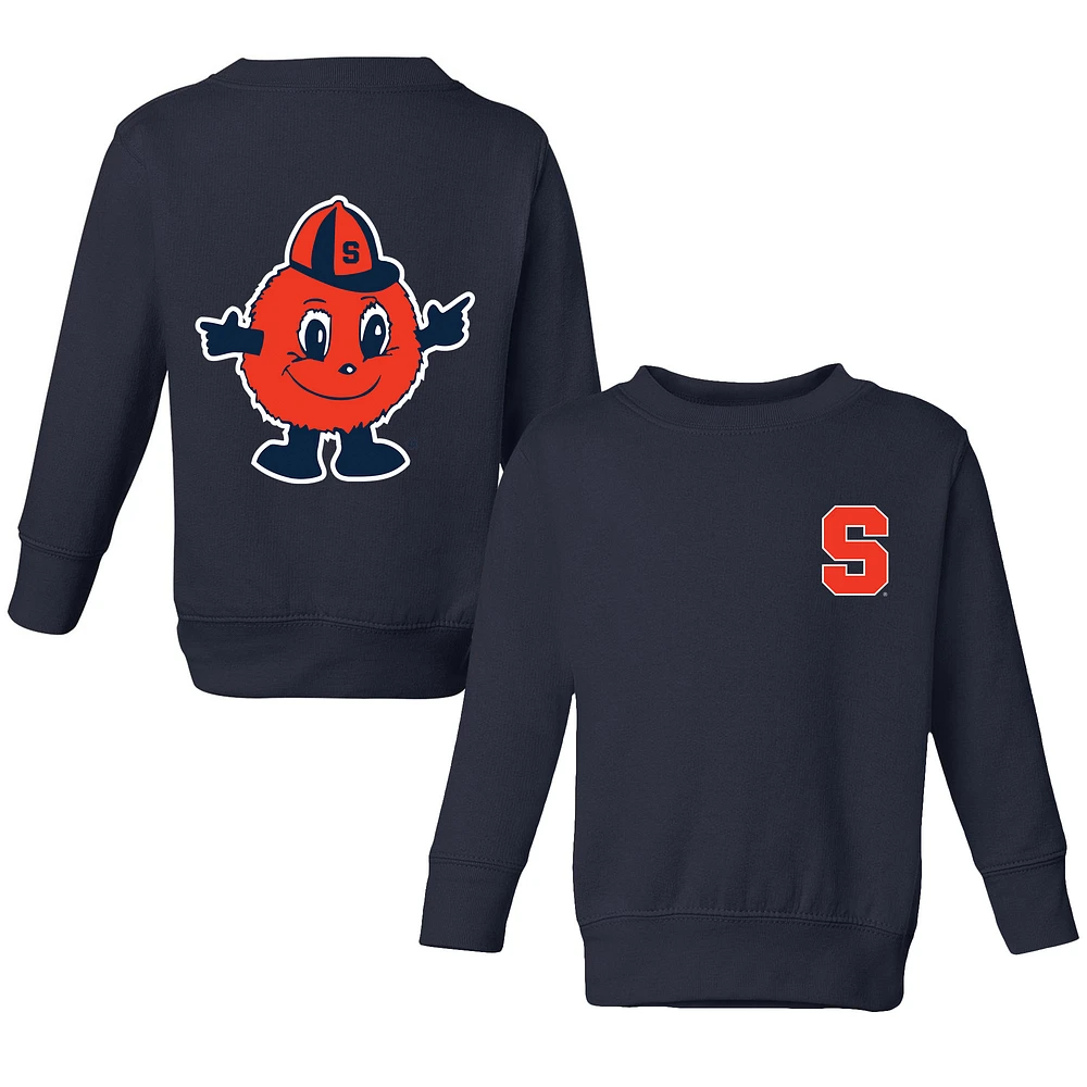 Toddler Chad & Jake Navy Syracuse Orange Logo Pullover Sweatshirt