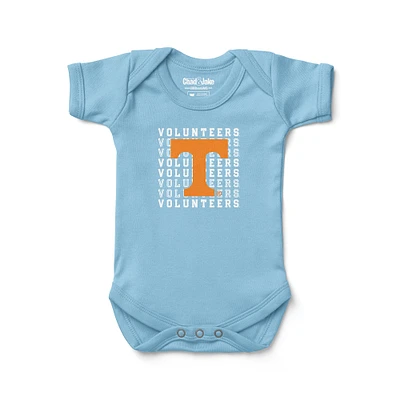 Newborn & Infant Chad Jake Light Blue Tennessee Volunteers Retro Bodysuit