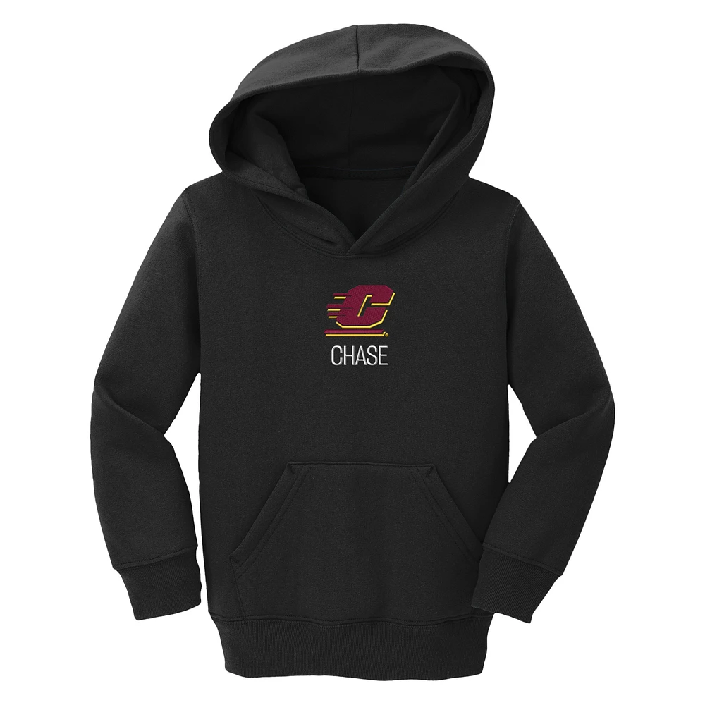 Toddler Chad & Jake Central Michigan Chippewas Secondary Logo Personalized Pullover Hoodie