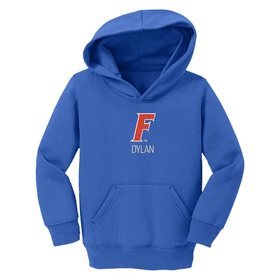 Toddler Chad & Jake Royal Florida Gators Secondary Logo Personalized Pullover Hoodie