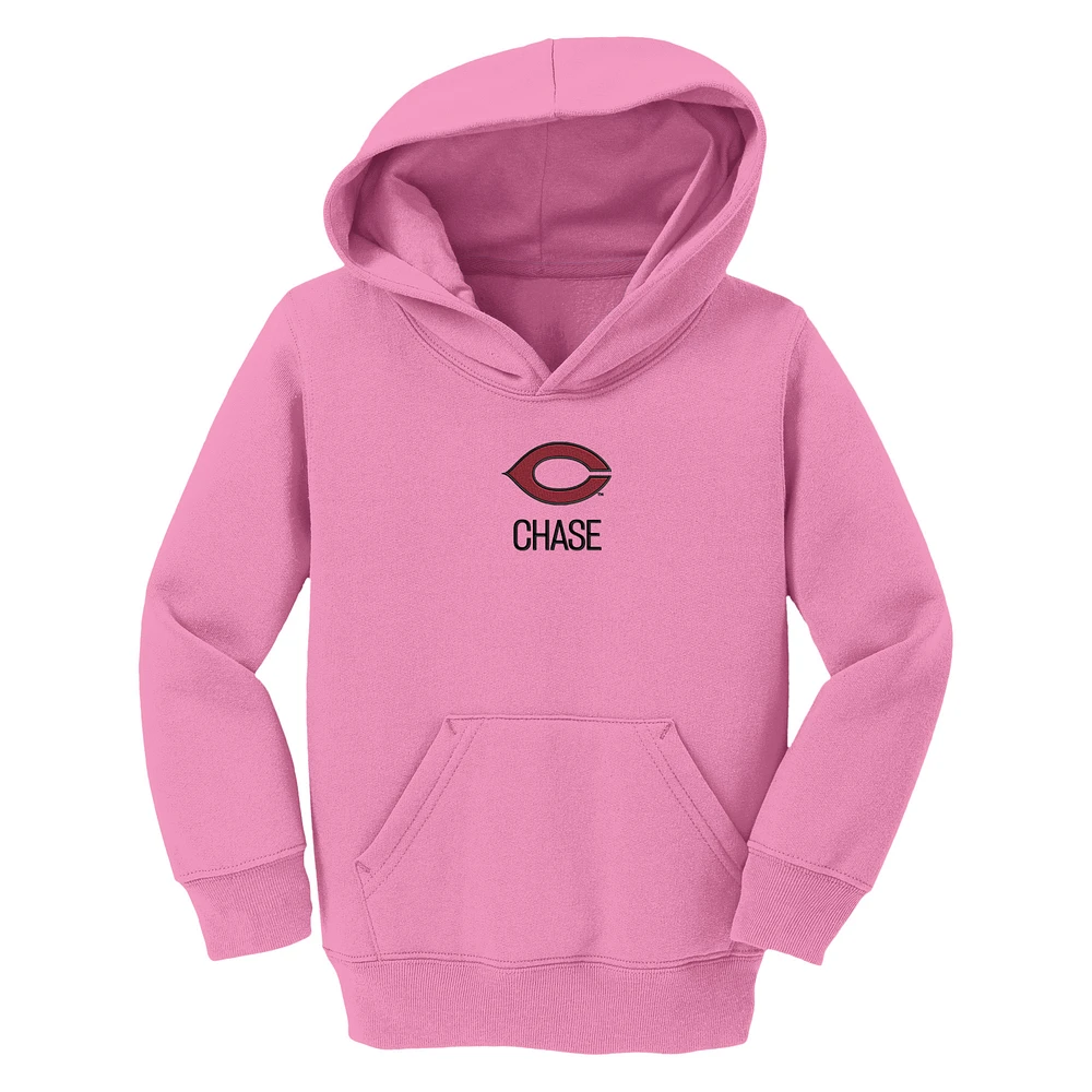 Toddler Chad & Jake UChicago Maroons Secondary Logo Personalized Pullover Hoodie